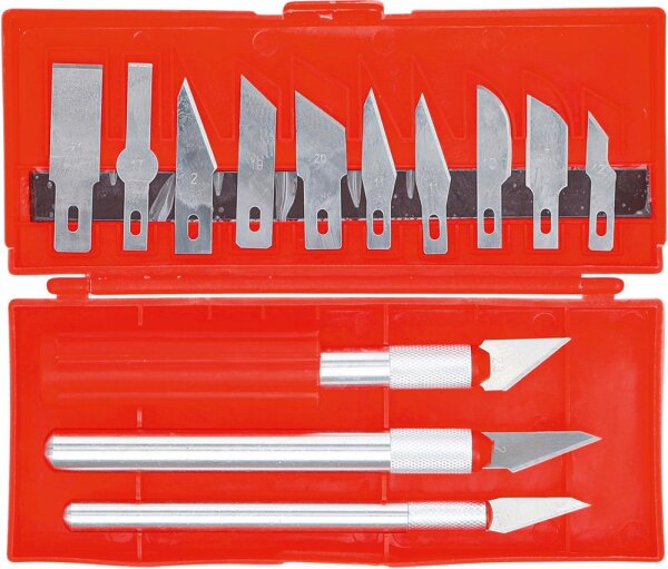 BGS Diy Bastlermesser-Satz | 16-tlg.