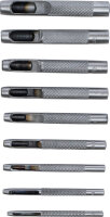 BGS Diy Locheisen-Satz | 2,5 - 10 mm | 9-tlg.