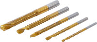 BGS Diy HSS-Fräsbohrer-Satz | titan-nitriert | 3 - 8...