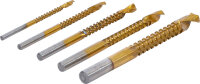 BGS Diy HSS-Fräsbohrer-Satz | titan-nitriert | 3 - 8...