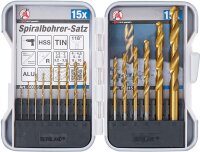 BGS Diy HSS-Spiralbohrer-Satz | titan-nitriert | 1,5 - 10...