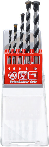 BGS Diy Betonbohrer-Satz | 4 - 10 mm | 5-tlg.
