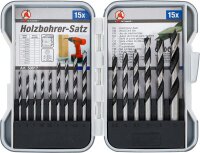 BGS Diy Holz-Bohrer-Satz | 3 - 10 mm | 15-tlg.