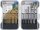 BGS Diy Kombi-Bohrer-Satz | 1,5 - 10 mm | 17-tlg.