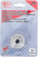 BGS Spezial-Einsatz | für Ducati Nockenwellenradmuttern | 28 mm