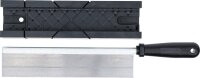 BGS Diy Kunststoff-Gehrungslade | 245 x 65 x 48 mm | mit Feinsäge