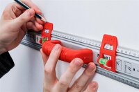 BGS Diy Schneid- und Markierlineal | mit Griff und...