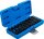BGS Kraft-Steckschlüssel-Einsatz-Satz E-Profil, tief | Antrieb Innenvierkant 12,5 mm (1/2") | SW E10 - E24 | 9-tlg.
