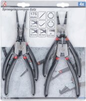 BGS Diy Sprengringzangen-Satz | 175 mm | 4-tlg.