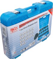 BGS Kraft-Steckschlüssel-Einsatz-Satz | Antrieb Innenvierkant 20 mm (3/4") | SW 19 - 55 mm | 17-tlg.