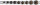 BGS Steckschlüssel-Einsatz-Satz Zwölfkant, tief | Antrieb Innenvierkant 12,5 mm (1/2") | SW 10 - 24 mm | 9-tlg.