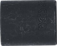 BGS Spiral-Profil-Steckschlüssel-Einsatz / Schraubenausdreher | Antrieb Innenvierkant 10 mm (3/8") | SW 18 mm