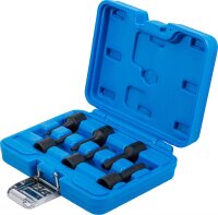 BGS Spiral-Profil-Steckschlüssel-Satz / Schraubenausdreher | Antrieb Innenvierkant 10 mm (3/8") | 2 - 10 mm | 6-tlg.