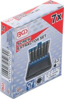 BGS Schraubenausdreher-Satz | für defekten Innensechskant 1,5 - 6 mm | 7-tlg.