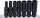 BGS Kraft-Steckschlüssel-Einsatz-Satz Sechskant, tief | Antrieb Innenvierkant 6,3 mm (1/4") | SW 6 - 13 mm | 7-tlg.