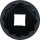BGS Kraft-Steckschlüssel-Einsatz Zwölfkant | Antrieb Innenvierkant 12,5 mm (1/2") | SW 34 mm