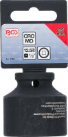 BGS Kraft-Steckschlüssel-Einsatz Zwölfkant | Antrieb Innenvierkant 12,5 mm (1/2") | SW 35 mm