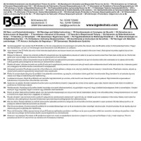 BGS Kraft-Steckschlüssel-Einsatz E-Profil, tief | Antrieb Innenvierkant 20 mm (3/4") | SW E18