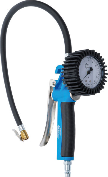 BGS Druckluft-Reifenfüllpistole | geeicht | 0 - 10 bar