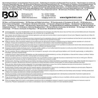 BGS Druckluft-Reifenfüllpistole | geeicht | 0 - 10 bar