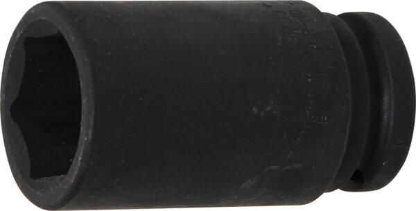 BGS Kraft-Steckschlüssel-Einsatz Sechskant, tief | Antrieb Innenvierkant 20 mm (3/4") | SW 33 mm