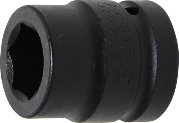 BGS Kraft-Steckschlüssel-Einsatz Sechskant | Antrieb Innenvierkant 25 mm (1") | SW 27 mm