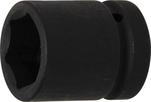 BGS Kraft-Steckschlüssel-Einsatz Sechskant | Antrieb Innenvierkant 25 mm (1") | SW 35 mm