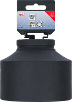 BGS Kraft-Steckschlüssel-Einsatz Sechskant | Antrieb Innenvierkant 25 mm (1") | SW 90 mm