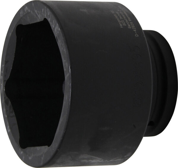 BGS Kraft-Steckschlüssel-Einsatz Sechskant | Antrieb Innenvierkant 25 mm (1") | SW 95 mm