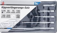 BGS Diy Kippverlängerungs-Satz | 6,3 mm (1/4") | 5-tlg.