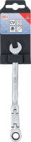 BGS Doppelgelenk-Ratschenring-Maulschlüssel | abwinkelbar | SW 9 mm