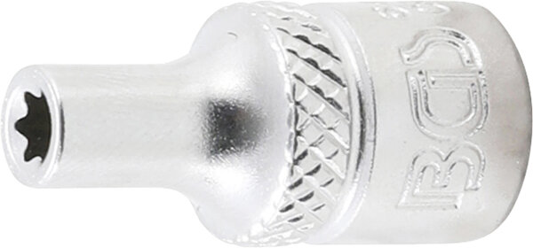 BGS Steckschlüssel-Einsatz E-Profil | Antrieb Innenvierkant 6,3 mm (1/4") | SW E4