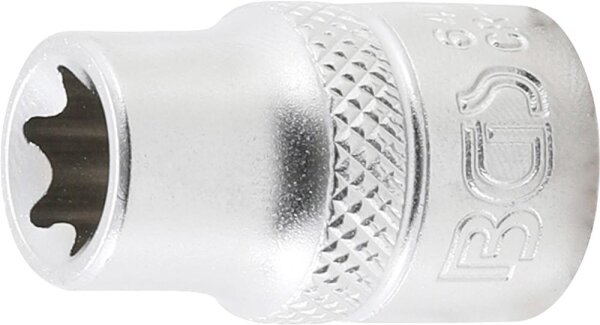 BGS Steckschlüssel-Einsatz E-Profil | Antrieb Innenvierkant 10 mm (3/8") | SW E11