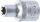BGS Steckschlüssel-Einsatz E-Profil | Antrieb Innenvierkant 12,5 mm (1/2") | SW E10