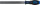 BGS Werkstattfeile | flachstumpf | Hieb 2 | 200 mm
