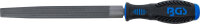 BGS Werkstattfeile | halbrund | Hieb 2 | 200 mm