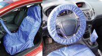BGS Sitz- und Lenkrad-Schonbezug-Satz | universal | Polyester