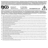BGS Dichtungsschaber | abgewinkelt | 155 mm