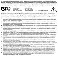 BGS Ölablass-Schrauben-Dichtsitz-Fräser-Satz | 8-tlg.