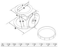 BGS Magnetischer Halter | für Schlagschrauber