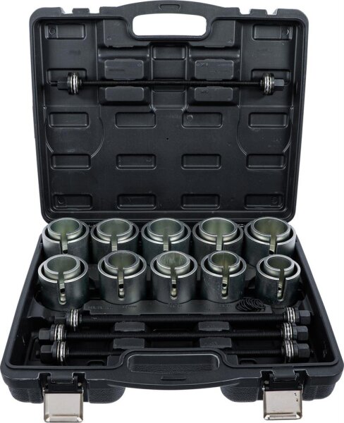 BGS Diy Zug- und Druckhülsen-Satz | mit 4 Spindeln | 24-tlg.