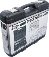 BGS Diy Zug- und Druckhülsen-Satz | mit 4 Spindeln | 24-tlg.