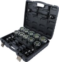 BGS Diy Zug- und Druckhülsen-Satz | mit 4 Spindeln | 24-tlg.