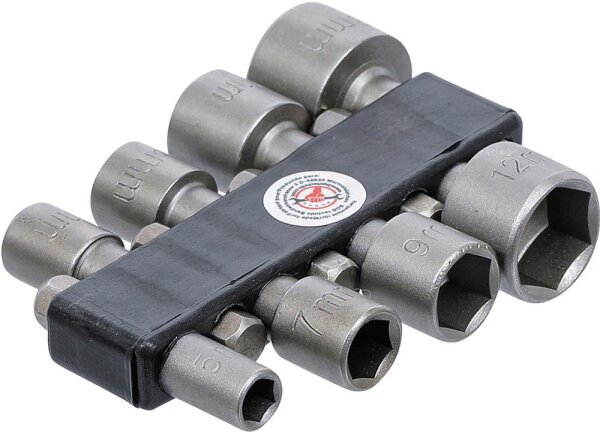 BGS Diy Steckschlüssel-Bit-Satz | Antrieb Außensechskant 6,3 mm (1/4") | SW 5 - 13 mm | 8-tlg.