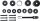 BGS Diy Radlager-Werkzeug-Satz | universal | 21-tlg.