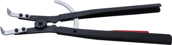 BGS Sprengringzange | abgewinkelt | für Außensprengringe | 500 mm