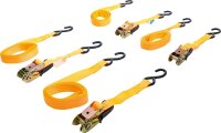 BGS Diy Knarren-Spannband-Satz | mit schweren Haken | 5 m...