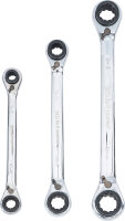 BGS Diy Ratschen-Ringschlüssel-Satz | 4-in-1 | SW 8...