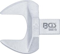 BGS Einsteck-Maulschlüssel | 19 mm | Aufnahme 9 x 12 mm
