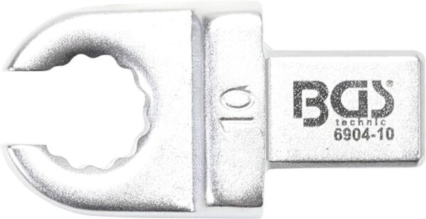 BGS Einsteck-Ringschlüssel | offen | 10 mm | Aufnahme 9 x 12 mm